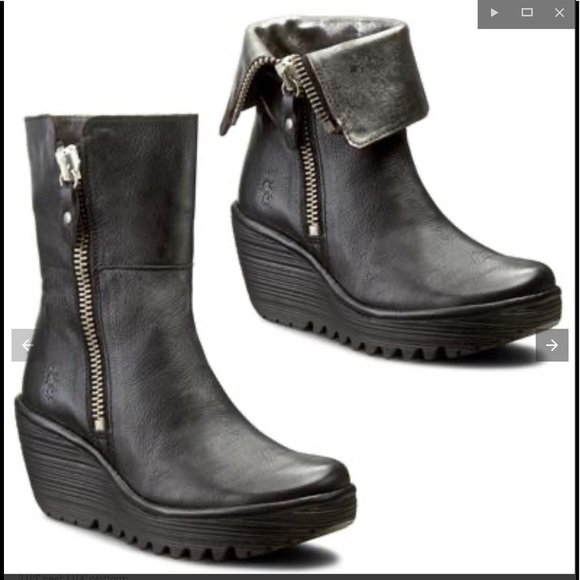 Yex Mid Calf Boots Ankle Moto 